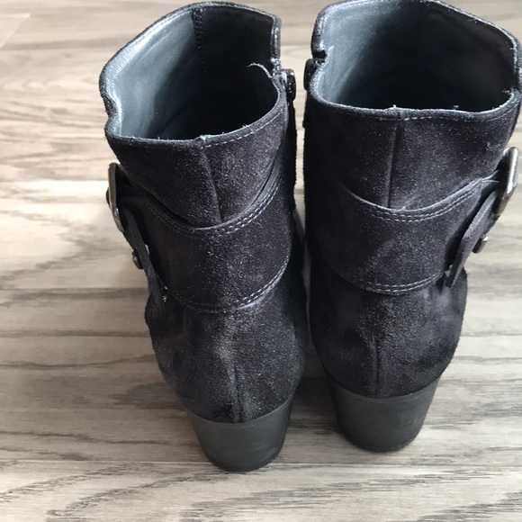 Paul Green genuine leather suede ankle boots size AU5, US7.5 - Picture 5 of 11